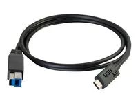 USB C Cable Black - USB kabel - USB Type B (M) do USB-C (M) - USB 3.1 - 3 m - černá