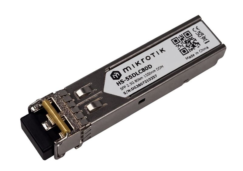Mikrotik HS-55DLC80D, SFP 1.25G/2.5G SM 80km 1550nm