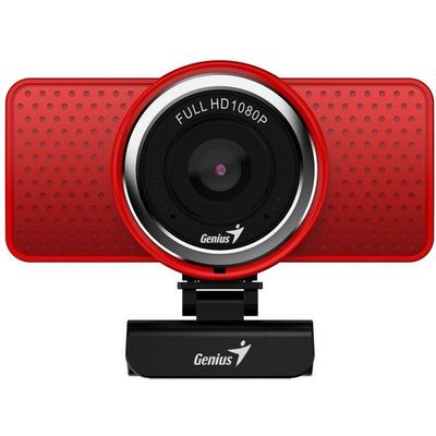 GENIUS ECAM 8000, Webkamera FHD s mikrofonem red
