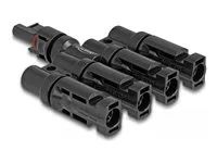 DL4 Solar Connectors 1 x female to 4 x m