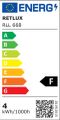 LED žárovka G9 3,5W teplá bílá RETLUX RLL 668