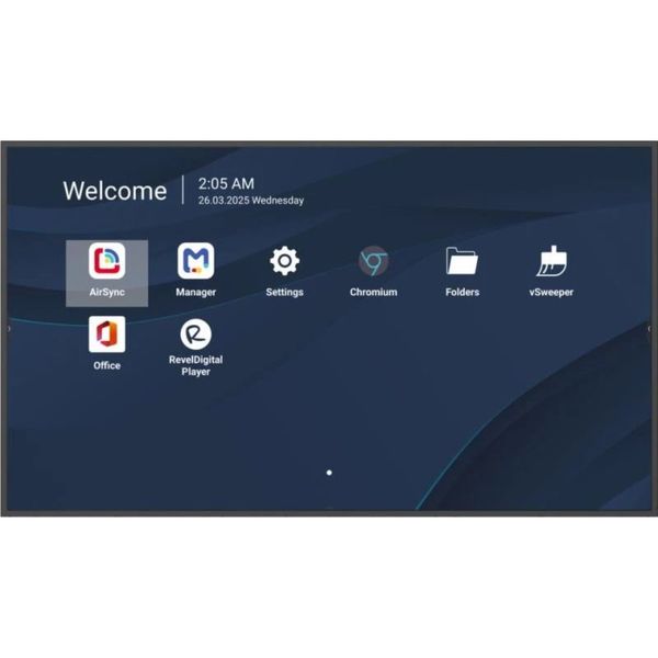 VIEWSONIC CDE6514-2C, LED Panel 65" 4K UHD
