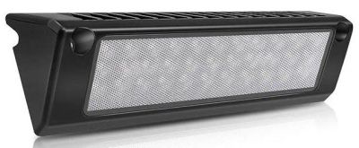 LED přídavné světlo 10-30V/60x LED šikmé na karavany nebo lodě černé