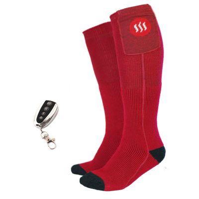 GLOVII Socks, Vyhřívané ponožky, M, červené