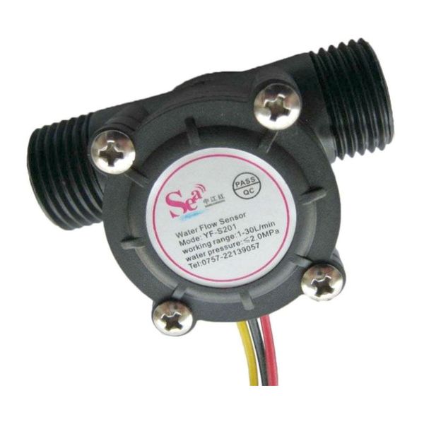 Průtokoměr YF-S201 1/2" 1-30l/min pro Arduino