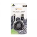 SBOX USB-TYPEC-15B Kabel USB 2.0/TypeC 1,5m černý