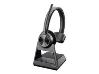Savi 7300 series - náhlavní souprava - náhlavní - DECT - bezdrátový - adaptér USB-A přes DECT - černá - certifikováno UC, certifikováno pro Microsoft Teams