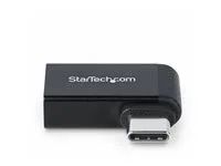 USB adaptér - USB-C (M) pravoúhlý do USB (F) - USB 3.2 Gen 1 - 5 V - 3 A - pasivní, up to 5 Gbps data transfer rate - černá