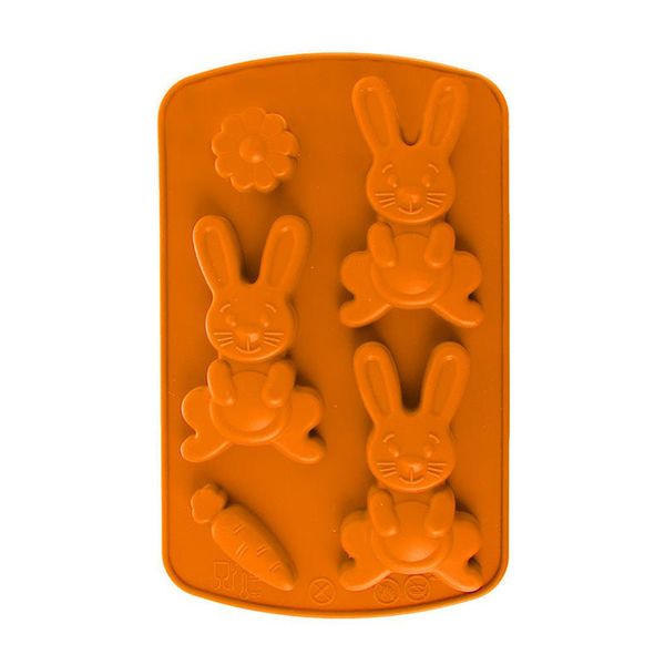 Forma na pečení zajíčků ORION 21x13,5x1,5cm Orange