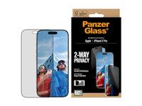 PanzerGlass Privacy ochranné sklo Apple iPhone 17 Pro s instalačním rámečkem