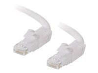 Patch kabel - RJ-45 (M) do RJ-45 (M) - 2 m - UTP - CAT 6 - lisovaný, provedení bez hrbolků, licna - bílá