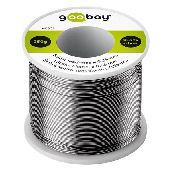 Cín 0.56mm 250g 99,3%Sn 0,7%Cu GOOBAY 40851