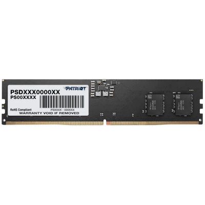 PATRIOT RAM 8GB (1x8GB), DDR5, 5600MHz, CL46