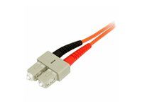 2m Multimode Fiber Patch Cable LC - SC - 50FIBLCSC2