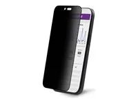 Startech - Ochrana obrazovky pro mobilní telefon - 4cestný filtr, 4cestný 360, podporuje orientaci na výšku/na šírku, dotykové ovládání - sklo - s bezpecnostním filtrem - ctyrcestné - lepicí - cerná - kompatibilní s TAA - pro Apple iPhone 16