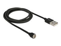 Kabel USB - USB (M) - 5 V - 2.4 A - 1.1 m - černá