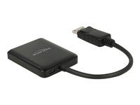 Rozdělovač video / audio - 2 x DisplayPort - desktop