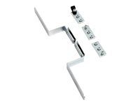 Power strip mounting bracket kit