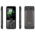 MAXCOM MM244 SE, telefon DUAL SIM, černý