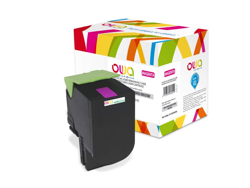 OWA Armor toner kompatibilní s Lexmark 70C2HM0, 3000st, červená/magenta