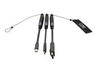 Video adapter kit - černá - podporuje 4K