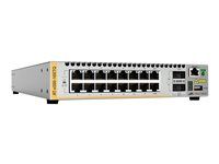 Přepínač - L3 - inteligentní - 16 x 1000/10000 + 2 x 40 Gigabit QSFP+ (uplink) - Lze montovat do rozvaděče