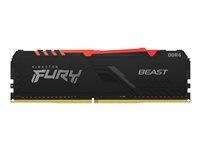 DDR4 - modul - 8 GB - DIMM 288-pin - 3600 MHz / PC4-28800 - CL17 - 1.35 V - bez vyrovnávací paměti - bez ECC - černá