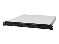 Server NAS - 4 zásuvky - k upevnění na regál - SATA 6Gb/s - RAID 0, 1, 5, 6, 10, JBOD, RAID F1 - RAM 8 GB - Gigabit Ethernet - iSCSI podpora - 1U