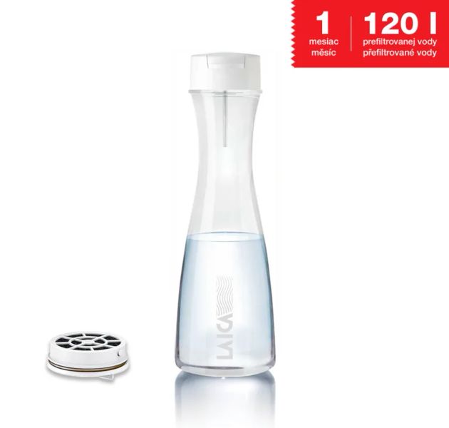 Laica Filtrační karafa Flow´n go GlaSSmart B31AA, bílá
