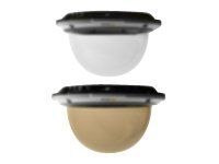 Souprava bublinové kopule kamery - průsvitná, smoked glass - pro AXIS Q6034 PTZ Dome Network Camera