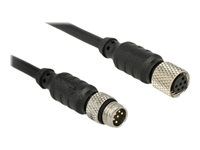 M8 sensor/actuator extension cable M8
