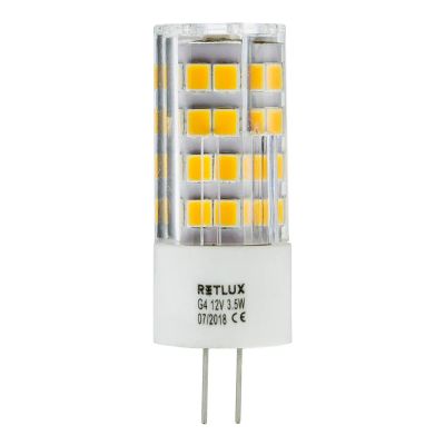 Žárovka LED G9 3,5W bílá teplá RETLUX RLL 298