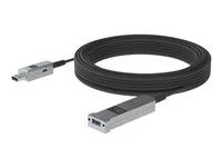 Kabel USB - USB typ A (M) do USB typ A (F) - USB 3.0 - 10 m - Active Optical Cable (AOC)