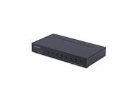 Startech 8-Port HDMI KVM Switch w/1U Rack Mount Kit, 4K 60Hz - Prepínac KVM - 8 x KVM port(s) - 1 místní uživatel - desktop - kompatibilní s TAA