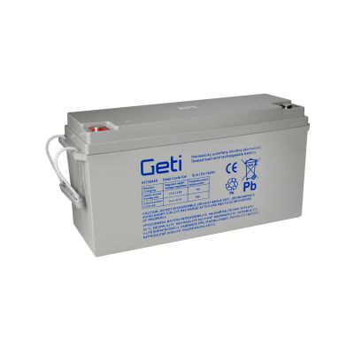 Gelová baterie 12V 150Ah GETI pro soláry