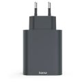 HAMA Rychlonabíječka, USB-C/A PD/QC 45W, č