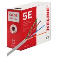 KELINE Kabel UTP (U/UTP) 4x2xAWG24 5E 305m