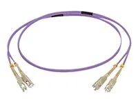 Purple - Patch kabel - SC několik režimů (M) do SC několik režimů (M) - 10 m - 10 m - optické vlákno - duplex - 50 / 125 mikron - OM4 - purpurová