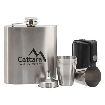 Láhev ploskačka CATTARA 13625 175ml 1+4
