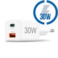 HAMA Rychlonabíječka, USB-C/A PD/QC 30W