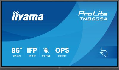 86" iiyama TN8605A-B1AG:IPS,4K,no Android