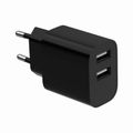 GEMBIRD TA-UC-2A12-01, Nabíječka, 2x USB-A, 12W, černá