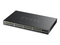 Přepínač - řízený - 44 x 10/100/1000 (PoE+) + 4 x kombinace Gigabit SFP + 2 x gigabitů SFP - Lze montovat do rozvaděče - PoE+ (375 W)