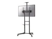 Vozík - pro plochý panel / AV zařízení - černá - velikost obrazovky: 37"-70"