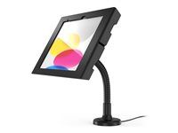 Compulocks Apex - Stojan - odkrytá prední/zadní kamera a senzory - pro tablet - flexibilní rameno pro montáž - kov - cerná - upevnitelné na stul - pro Apple 10.9-inch iPad (10. generace); iPad (A16)