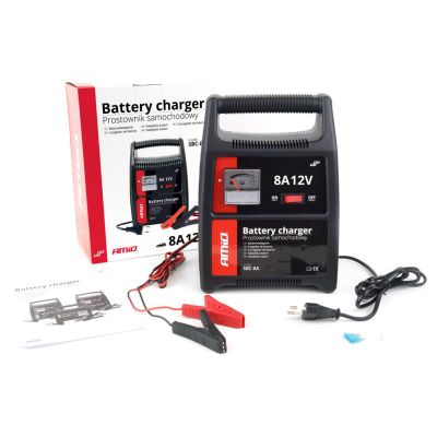 AMIO Nabíječka autobaterií, 8A, 12V (02086)