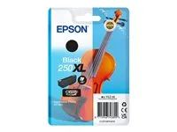 Epson 250XL - 10.2 ml - XL - cerná - originální - blistr - inkoustová cartridge - pro P/N: C11CL95401, C11CL95402