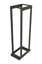Rám 19" 45U 600x1000 černý nosnost 1200kg, VR-45-B