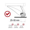 Priečny nosník so zámkom hliníkový SIXTOL SX1018 ROOF RACK IN 1