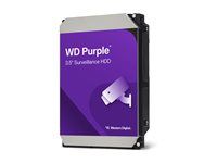 WD Purple Surveillance WD44PURZ - Pevný disk - 4 TB - interní - 3.5" - SATA 6Gb/s - vyrovnávací pamet: 128 MB